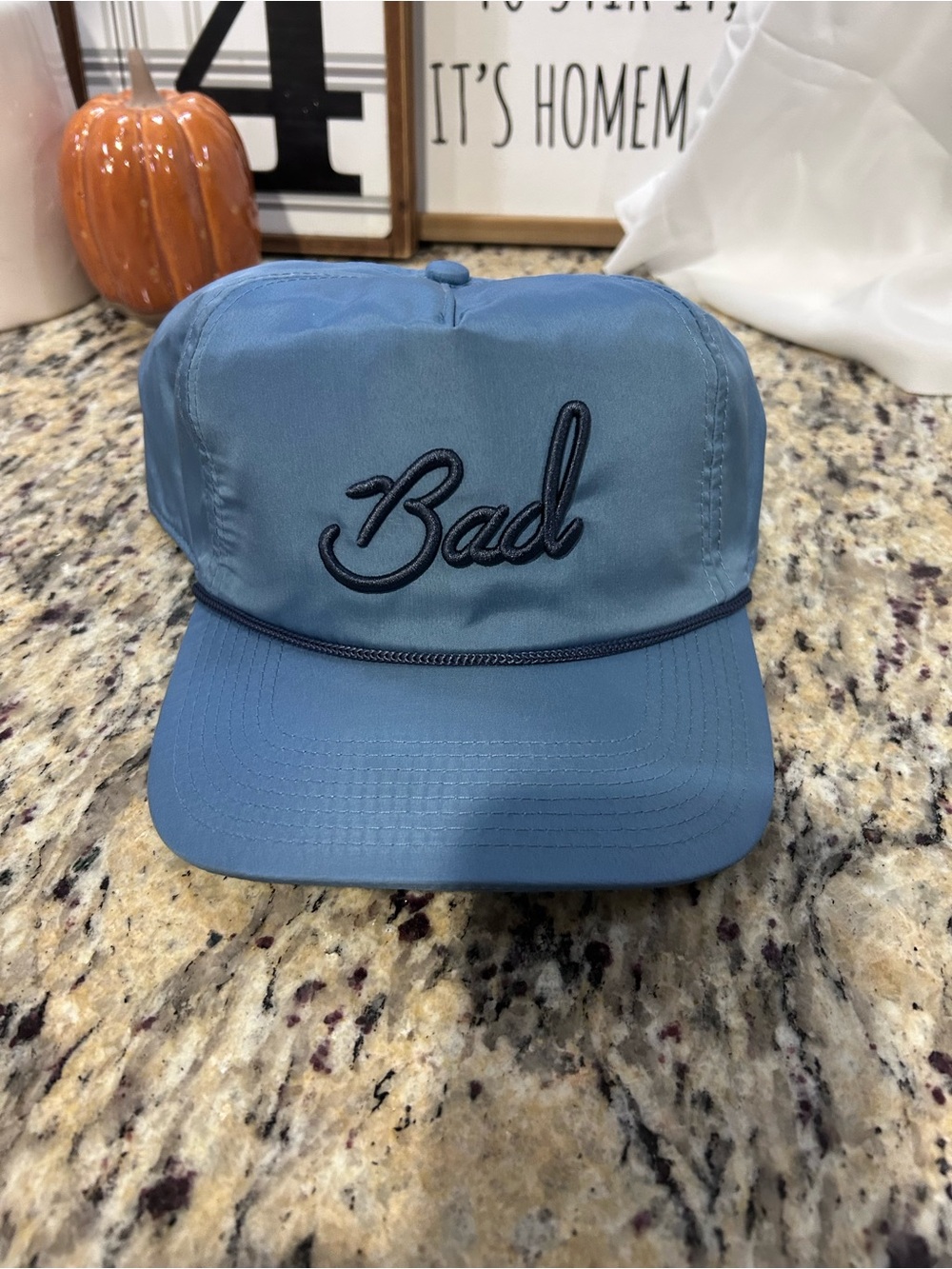 Bad Birdie Blue Hat